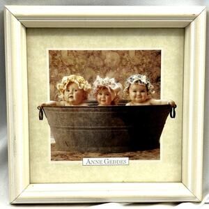 Anne Geddes Lito print Washtub babies MRF 103 Portal  7x7" Framed Love